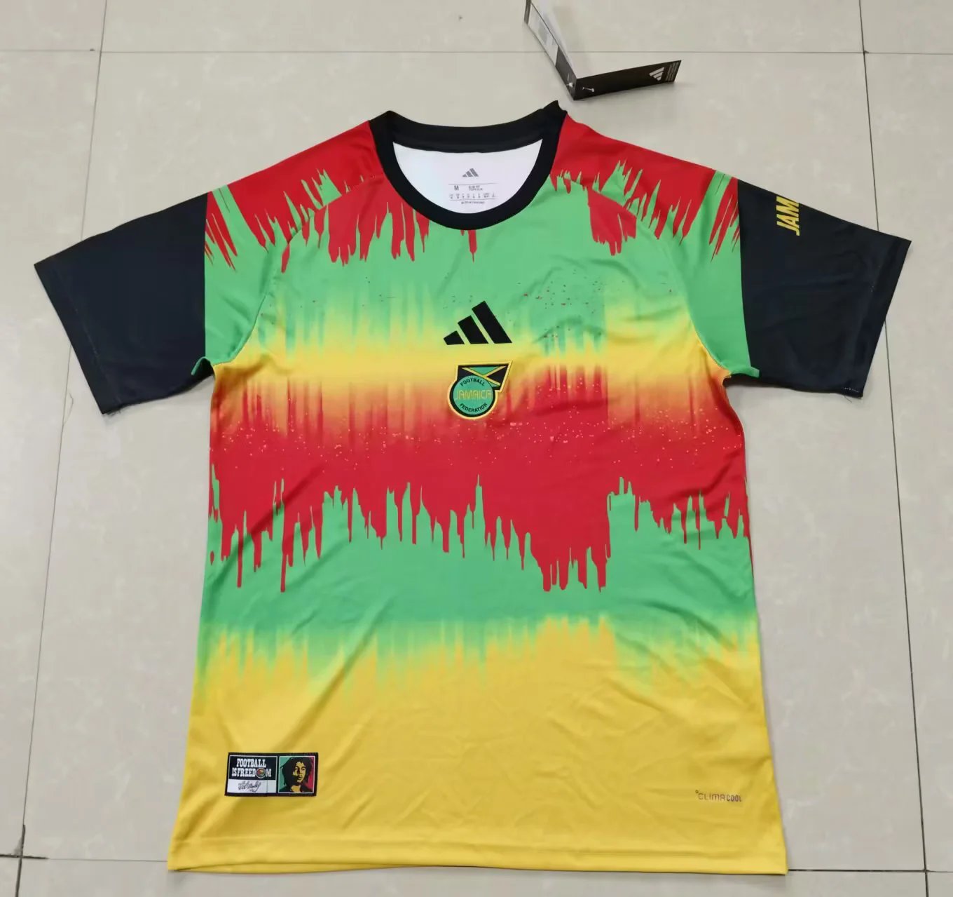 AAA Quality Jamaica 26/27 Training Green/Red/Yellow Jersey